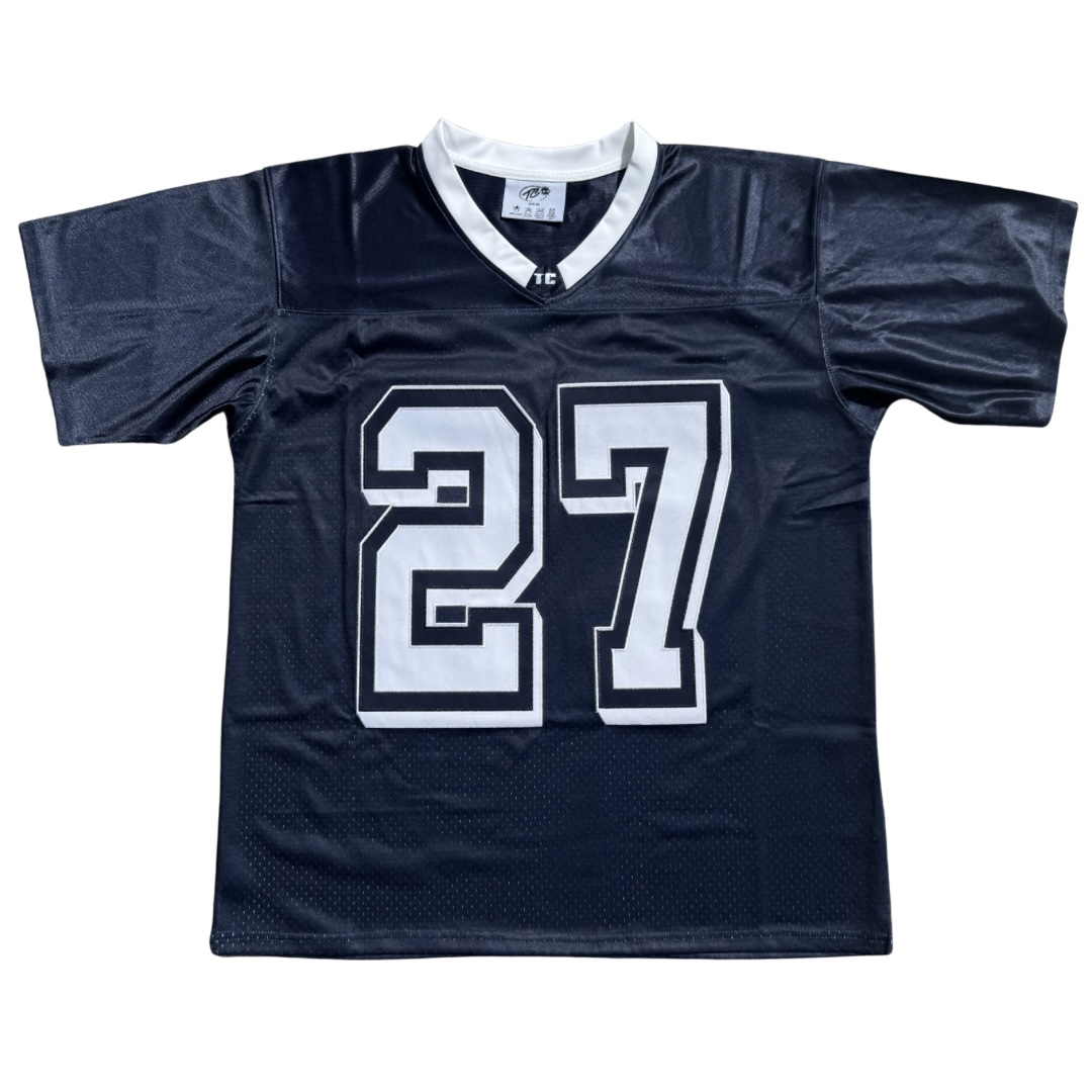Short Sleeve Gridiron Tee | Navy