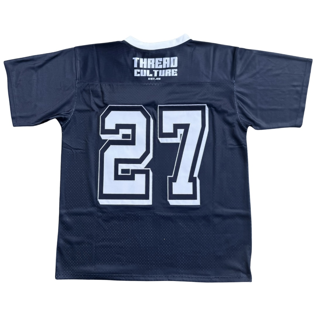 Short Sleeve Gridiron Tee | Navy