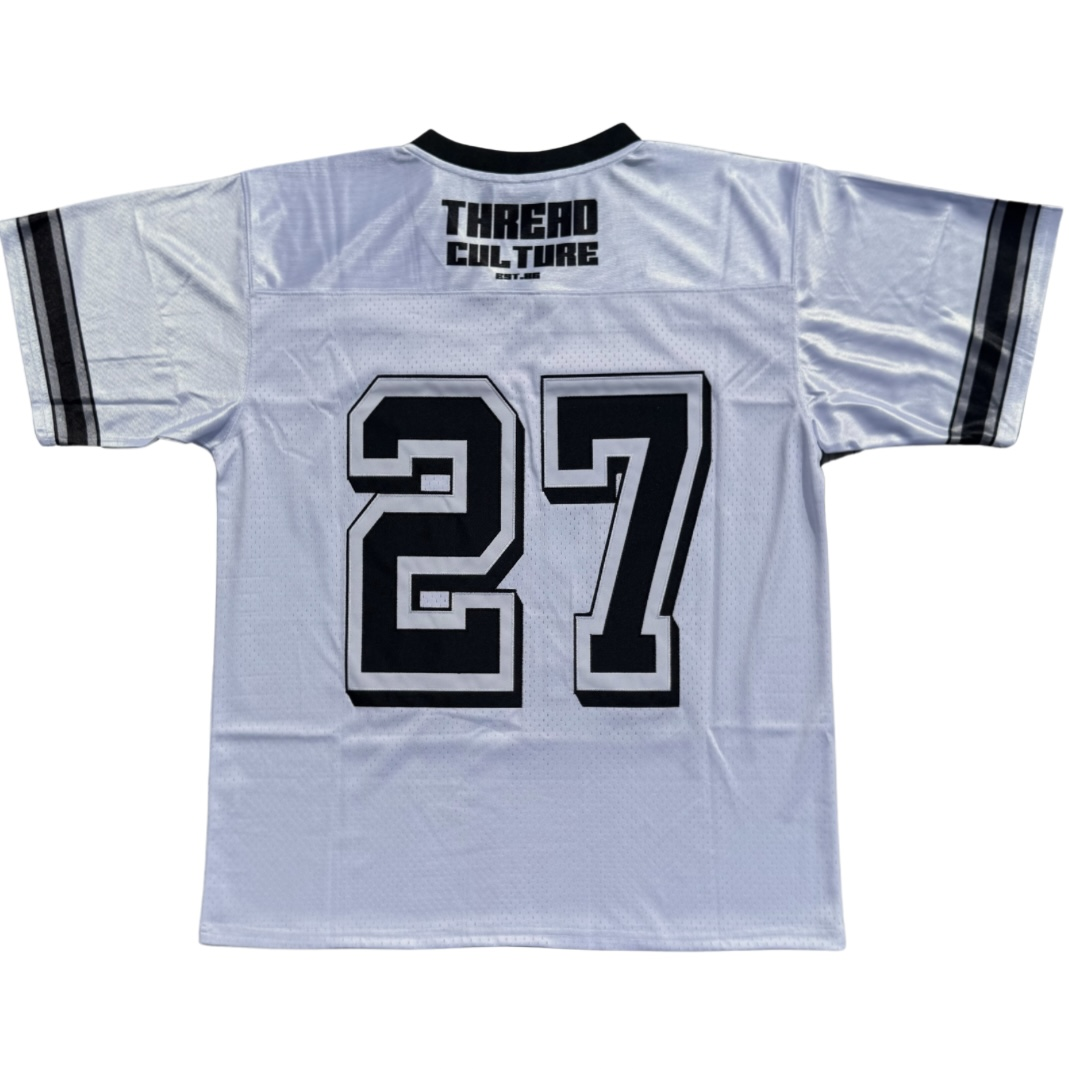 Short Sleeve Gridiron Tee | White