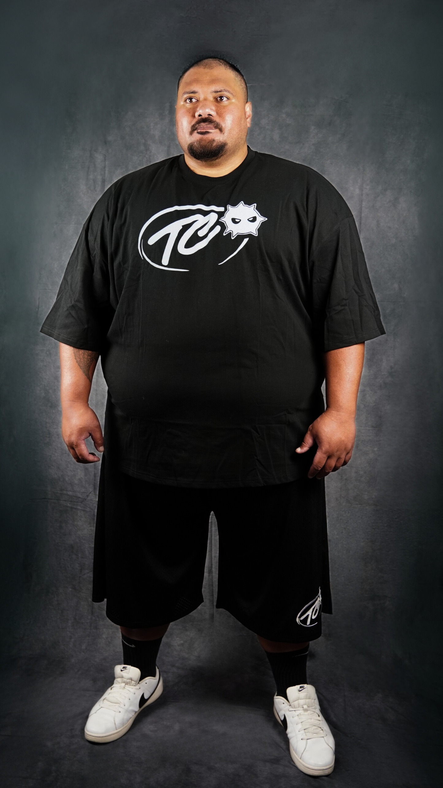 Short Sleeve Plain Tee | Black