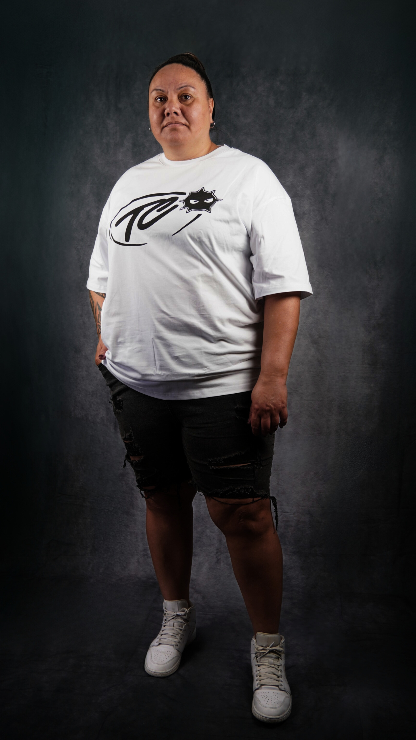 Short Sleeve Plain Tee | White