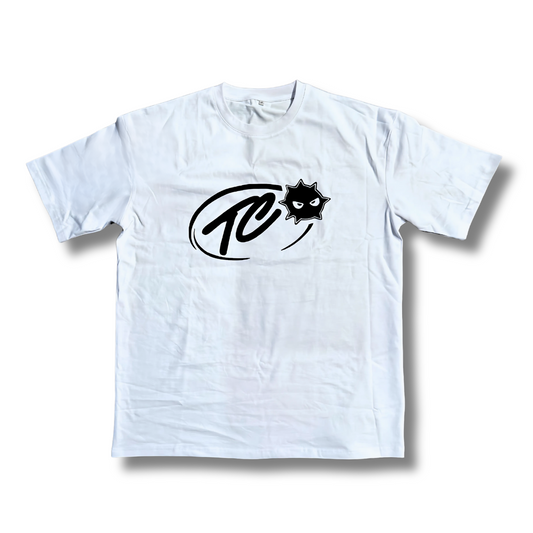 Short Sleeve Plain Tee | White